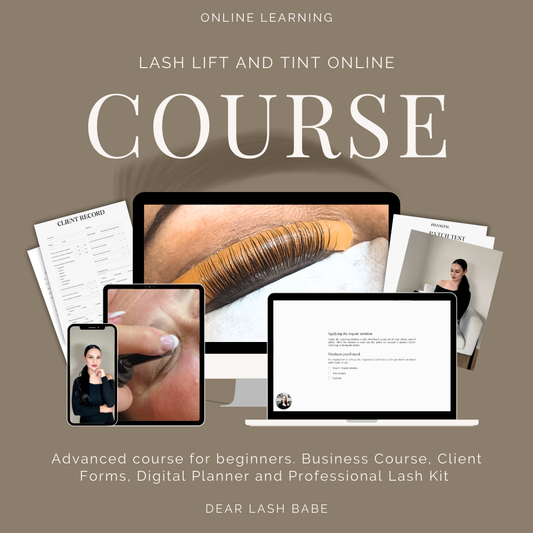 Advanced Lash Lift & Tint Online Course